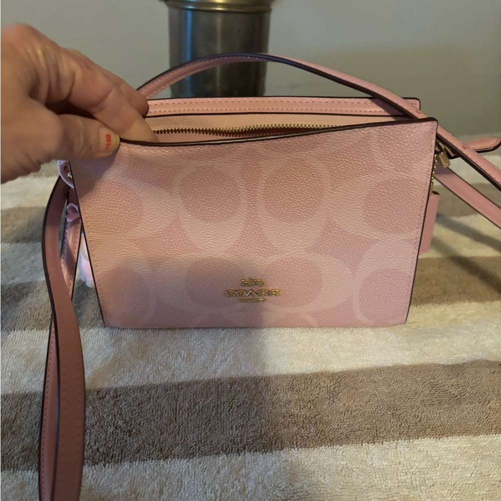 Coach Blush Pink Crossbody Bag - Picture 2 of 8